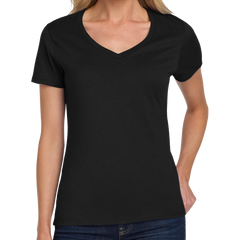 Hanes (w) V-Neck Tee