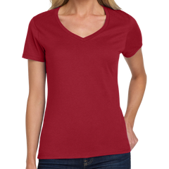 Hanes (w) V-Neck Tee