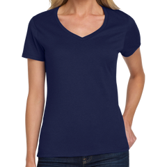 Hanes (w) V-Neck Tee