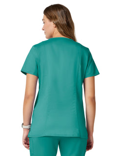 Women's 3-Pocket V-Neck Top